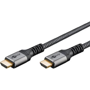 Goobay HDMI кабель, 64999, 0.5 м, поддержка 8K UHD, поддержка 4K120Hz (64999)
