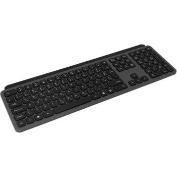 Sbox Клавиатура WK-26-HR, 109/110 клавиш, RF 2.4 GHz, механическая, черный/серый, 1x AAA, ножничные переключатели (WK-26-HR)