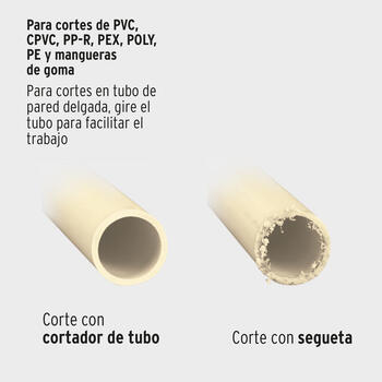 Труборез с храповым механизмом для ПВХ, до 41 мм, 12860 COT-PVC Truper (COT-PVC)