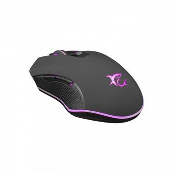 White Shark CYRUS игровая мышь, 3200 DPI, 6 кнопок, USB, оптическая, LED, 1.8m, 119g (CYRUS)