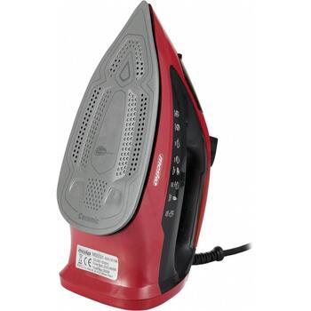Mesko Gludeklis MS 5031, 2400 W, Nepārtraukta tvaika 40 g/min, Tvaika palielināšana 70 g/min, Sarkans/Melns (MS 5031)