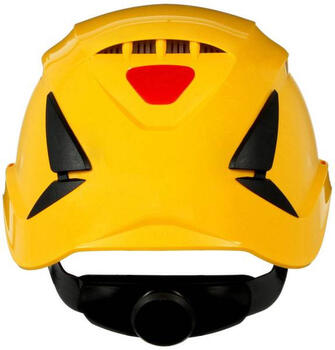 Каска защитная SecureFit с вентиляцией желтая, X5502V-CE, X5502V 3M (X5502V)