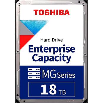 Toshiba Servera Cietais Disks MG11ACA18TE, 18TB, 3.5 collas, 7200 apgr./min, 1024MB, SATA 6Gb/s, CMR (MG11ACA18TE)