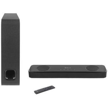 Tellur Hypnos TLL161141 Bluetooth саундбар 2.1, 48 Вт, 65Гц-20кГц, BT 4.2, 10м, пульт ДУ, черный (TLL161141)