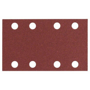 Slīppapīrs kokam un krāsai, 93x186 mm, K40, 10 gab., 2608605302, BOSCH (2608605302)