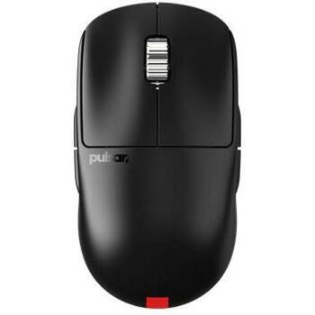 Pulsar USB оптическая мышь PX2AES21, 26000 DPI, 4K беспроводная, 8K проводная, OLED дисплей, 500mA аккумулятор (PX2AES21)