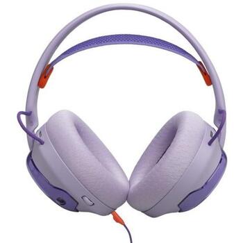 JBL Quantum 250 Wireless Purple JBLQTUM250PUR, беспроводная гарнитура, 50mm, 32Ω, 20-20000Hz, 100dB, 1.5m кабель, для игр (JBLQTUM250PUR)