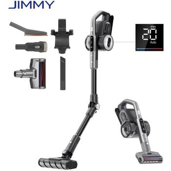 Jimmy пылесос H8 Flex, 550 W, 25.2 V, 65 мин, бесщеточный мотор, ЖК-дисплей, умный датчик пыли (H8 Flex)