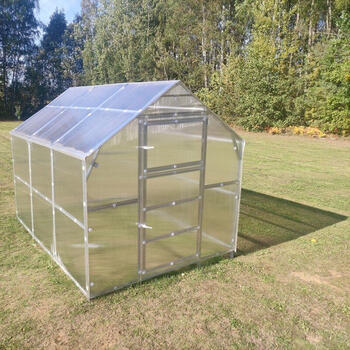 Siltumnīca KLASIKA BERNARD 2,35x4 m ar 4mm polikarbonāta pārklājumu 4779037492282 (179)