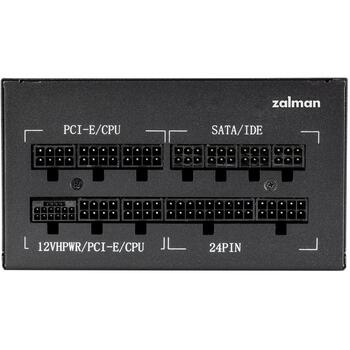 Zalman Barošanas bloks ZM750-TMX2, 750W, 80 Plus Gold, 100-240V~, 10-5A, 50-60Hz, 3x6+2 Pin, 8 SATA, 3 Molex (ZM750-TMX2)