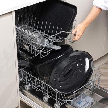 Salter Противень BW12813EU7, 40см, 230°C, черный, стеклянная эмаль, 1 противень, можно мыть в посудомоечной машине (BW12813EU7)