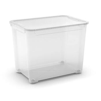 Коробка с крышкой T Box XXL 70L 39x55,5x42,5 см прозрачная 0800699001 Curver (0800699001)