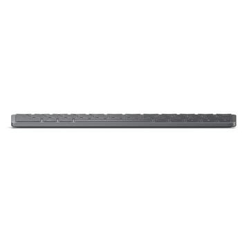 Lenovo Multi-Device клавиатура ZG38C05820, Лунный серый, Bluetooth, USB-C, Подключение до 3 устройств, 12 горячих клавиш (ZG38C05820)