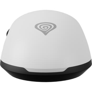 GENESIS Krypton 660 NMG-2190, spēļu pele, optiskā, USB Type-A, 12000 dpi, 6 pogas, RGB, balta (NMG-2190)