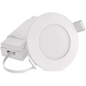 Emos LED прожектор LORI ZV1163, 4,5 Вт, 345 лм, IP65, 110°, 2700/4000 K, встраиваемый, пластик (ZV1163)