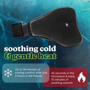 Homedics Горячая и холодная поддержка спины SR-GLB800, 1.6 x 20.0cm, черный, регулируемый пояс, средняя поддержка, охлаждение (SR-GLB800)