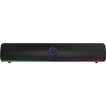 GENESIS Helium 312BT NCS-2185 колонка, 2.0 канала, 10 Вт, 100-20000 Гц, Bluetooth 5.2, USB, RGB подсветка, сенсорная панель (NCS-2185)