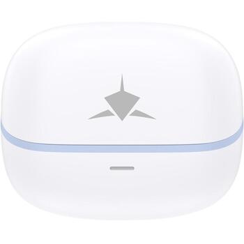 White Shark Беспроводные наушники GEB-TWS-201 BLAZE-W, 13mm, 105dB, 32Ω, Bluetooth 5.4, 30mAh + 200mAh аккумулятор (BLAZE-W)
