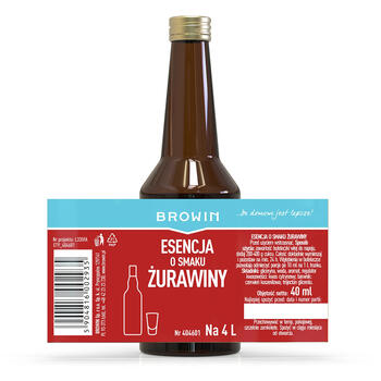 Browin эссенция для напитков 404601, 40ml, 47.6g, стандартная линия (404601)
