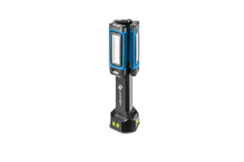 Hogert Akumulatora prožektoru komplekts ar statīvu HT1E450, 7000lm, 10W, 7h, IP54, magnēti, āķis, uzglabāšanas soma (HT1E450)