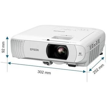 Epson EH-TW840 V11HB63040, 4000 ANSI люмен, 3LCD, 1080p, 16:9, 1.21-1.45:1, 2 HDMI, белый (V11HB63040)