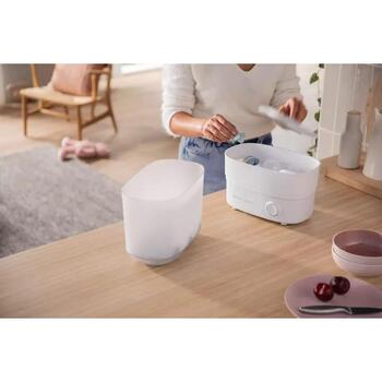 Philips Avent паровой стерилизатор SCF291/00, для 6 бутылочек, 10 мин, 99,9% микробов, PP, 304x183x359 мм (SCF291/00)