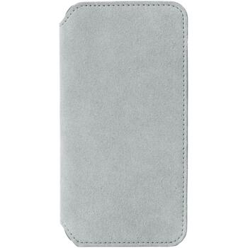Krusell Broby 4 Card SlimWallet 61431, 14,7cm, Folio, Pelēks, Zamšāda, Aizsardzība pret skrāpējumiem, Putekļu drošs (61431)