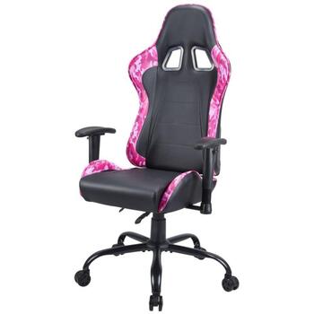 Subsonic Pro Gaming Pink Power SA5609-PP, игровое кресло, 53см, 123-133см, 125кг, экокожа, регулируемое (SA5609-PP)