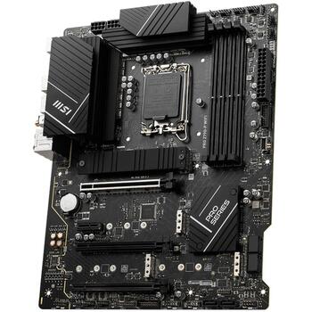 Msi Dēļa tips PROZ790-PWIFI, LGA 1700, DDR5 7000+MHz, 128 GB, 4x M.2, 6x SATA III, 2.5G LAN, Wi-Fi 6E, 7.1 audio (PROZ790-PWIFI)