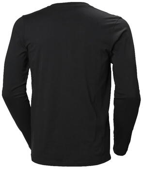 Helly Hansen рабочая рубашка HHWW Classic 79169_990-3XL, 3XL, черный, 100% хлопок, 150 g/m², длинный рукав, воротник в рубчик (79169_990-3XL)