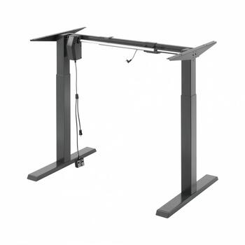 White Shark Spēļu Galds DARK-FORCE, 730-1230mm, 1600x800mm, 25mm, 70kg, elektriskā augstuma regulēšana, pelēks, 2 kājas (DARK-FORCE)