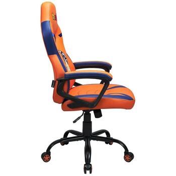Subsonic Игровое кресло SA5573-D6, Оранжевый, Синий, Черный, Искусственная кожа, 3 класс, Металл, 5 колес (SA5573-D6)