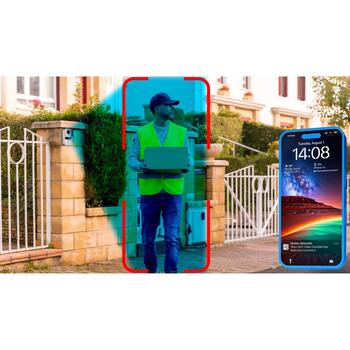 Tellur Умный WiFi Дверной звонок TLL331511, 1080P, 350g, IP54, 2MP, 140°, 2.4G WiFi, двусторонняя связь, ночное видение (TLL331511)