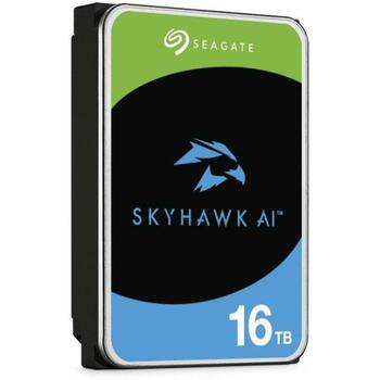 Seagate HDD ST16000VE004 16TB 7200RPM 512MB, SATA III, 64 HD kamerām, 32 AI kanāli, 260 MiB/s (ST16000VE004)