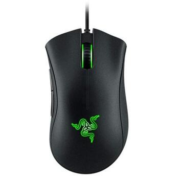 Razer DeathAdder V3 RZ01-04640100-R3M1 datorpele, 30000 dpi, USB-A, 6 pogas, optiskais sensors, 70 G, 750 ips, melna (RZ01-04640100-R3M1)