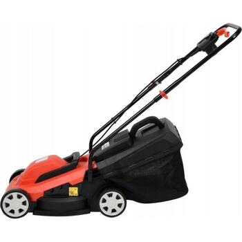 Yato elektriskais zāles pļāvējs YT-85200, 1300 W, 220-240 V, 33 cm, 30 l, 20-60 mm, 3 pozīcijas, 3400 rpm, 93 dB, stumjams (YT-85200)