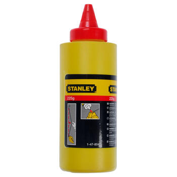 Krīta pulveris sarkans 225G 1-47-804 Stanley (1-47-804)