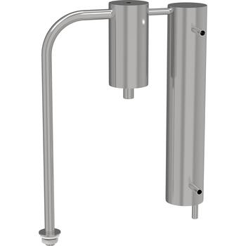 Browin 343130 30L Convex дистиллятор, 1 дефлегматор, нержавеющая сталь, 2 термометра, 66см (343130)