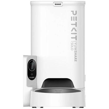 Petkit Automātiska barotava P571 YumShare Solo, 3L, balta, svaru sensors, personalizēta ēdiena zvans (P571)