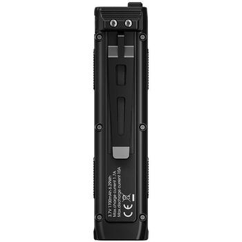 Nitecore EDC27UHI, Rokas lukturis, 3100 lm, 1700 mAh, 55 h, 2 LED, IP54, 305 m, 122 g, USB uzlāde (EDC27UHI)