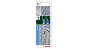 Figūrzāģa asmens metālam, HSS, taisni griezumi, 1-3 mm, 2609256729, BOSCH (2609256729)
