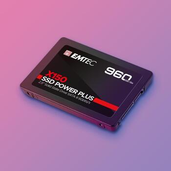 Emtec SSD 2.5 Sata X150 240GB Power Plus ECSSD240GX150, 240 ГБ, до 520 МБ/с, до 500 МБ/с, SATA III 6 Гбит/с, 2 000 000 часов (ECSSD240GX150)