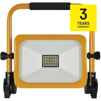 Emos LED прожектор ACCO ZS2832, 30 W, 3000 lm, IP54, желтый, холодный белый, Li-Ion 10 000 mAh, 120°, 25 000 ч (ZS2832)