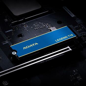 Adata SSD M.2 2280 ALEG-710-1TCS 1TB, Скорость чтения 2400 MB/s, Скорость записи 1800 MB/s, PCIe Gen3 x4, NVMe 1.4, 3D NAND, LDPC (ALEG-710-1TCS)
