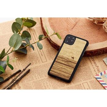 Man&Wood Чехол для смартфона M8117B, 73,8x114,8x10,4mm, 22,6g, натуральное дерево, поликарбонат, Apple iPhone 11 Pro, 5.8'' (M8117B)