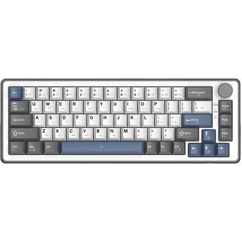 White Shark EXCALIBUR M GK-009251, механическая клавиатура 67 клавиш, 65%, линейные переключатели, hot-swap, 3 режима, RGB (EXCALIBUR-M-W-US)