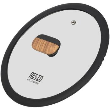 Resto Katls 93187 2.6L, Diametrs 20 cm, Apaļš, Alumīnijs, 4 slāņu nelīpoša pārklājuma, Ergonomiskas rokturi, Stikla vāks (93187)