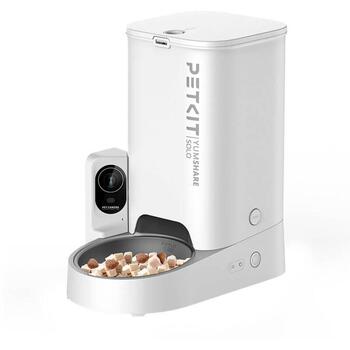 Petkit Automātiska barotava P571 YumShare Solo, 3L, balta, svaru sensors, personalizēta ēdiena zvans (P571)