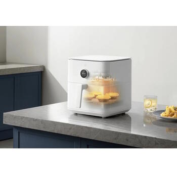 Viedā karstā gaisa fritēšanas krāsniņa Smart Air Fryer EU 1800 W 6.5 L balta BHR7358EU Xiaomi (BHR7358EU)