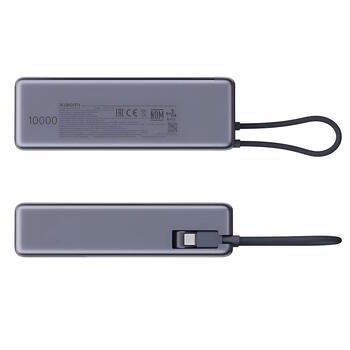 Сверхмощный внешний аккумулятор 165 W 120 W + 45 W 2× USB-C с LCD дисплеем серый BHR9361GL Xiaomi (BHR9361GL)